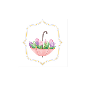 DAMAI Nouvelle Conception Personnalisable Ensemble de Vaisselle de Fête Tulipa Assiettes et Gobelets en Papier Jetables Estampage à Chaud Fournitures de Fête - Product Image 5