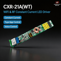 Driver LED CC WiFi & RF 10-42VDC 1CH(150-500)mA 1.5-21W CXR-21A(WT) (application Tuya)
