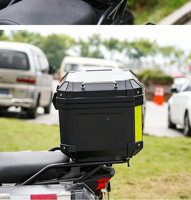 Coffre de moto électrique, compartiment à bagages pour vélo électrique, boîte de rangement pour moto, résistant à l'eau et durable