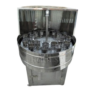Machine à laver les bouteilles en verre à commande facile / Laveuse de bouteilles industrielle / Machine à laver les bouteilles semi-automatique - Product Image 6