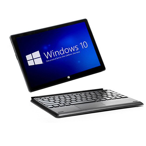 10.1 Inch Laptop 2 in 1 Window 10 Tablet Pc with Hinge Keyboard with Cherry Trail Z8350 IPS Screen