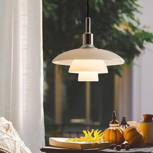 Danish Designer Creamy Style Pendant Light Unique Creative Restaurant Chandelier for Dining Room Bar Counter <b>Table</b> <b>Bedside</b> Lamp - Product Image 5