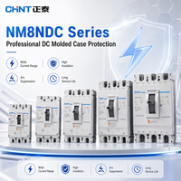 Disjoncteur à boîtier moulé CHINT DC NM8NDC 125A 200A 225A 250A pour stockage d'énergie photovoltaïque