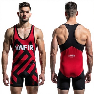 Trajes de Lucha Personalizados Profesionales de Alta Calidad, Ligeros y Ecológicos, Sublimados, Colores Personalizados Vafir, para Hombre - Product Image 1