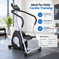 K-FIT GS-5309P Stepper latéral commercial à entraînement magnétique double, directement de l'usine, pour entraînement cardio à faible impact