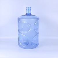 Vente en gros Bouteille d'eau PET en plastique PC de 5 litres, 5 litres, 7L, 11L, 15L, 20 litres, 5Gal, 3L avec logo personnalisé