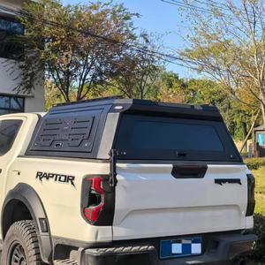 หลังคาแคมป์ปิ้งสำหรับรถกระบะ GMC Sierra รุ่นใหม่ <span class=keywords><strong>ว</strong></span>ัสดุอลูมิเนียมอัลลอย 4x4 แข็งแรง ทนทาน ป้องกันสภาพอากาศ พร้อมระบบล็อค - Product Image 1
