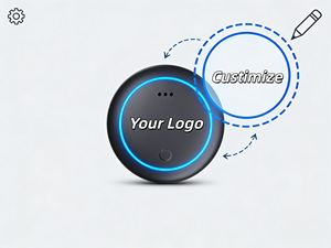 โลโก้ไวท์เลเบลแบบกำหนดเอง ของขวัญเทศกาลสำหรับบริษัท พกพาสะดวก ป้องกันการสูญหาย ค้นหากุญแจได้ IPX6 แอปฟรี แท็กติดตามอัจฉริยะ - Product Image 3