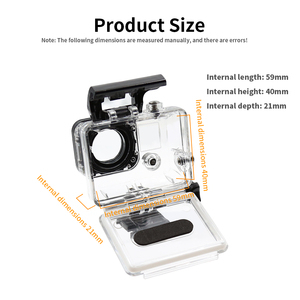 HONGDAK Custom Waterproof case Go Pro Accessories Underwater 45 Meters Standard Waterproof Housing case for Go Pro <strong>Hero3</strong> - Product Image 4