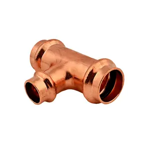 Manufacturer Copper Pipe Press Fitting Tool Quick Coupling Press System Copper Tube fittings for Plumbing