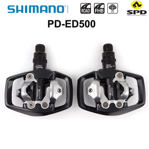 <span class=keywords><strong>Pedales</strong></span> <span class=keywords><strong>de</strong></span> Plataforma/Clipless <span class=keywords><strong>de</strong></span> Doble Cara <span class=keywords><strong>SHIMANO</strong></span> PD-ED500 EH500 con Calas SM-SH56 Originales PD-ED500 PD-EH500 - Product Image 6