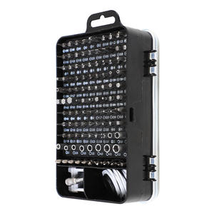 Juego de Destornilladores Multifuncional 135 en 1 para Desmontar y Reparar Computadoras, Teléfonos Móviles y Relojes - Product Image 1