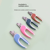Coupe-ongles pour animaux de compagnie en forme d'éléphant CW5034, emballage en vrac, pour chats et chiens, fournitures de toilettage, ciseaux à ongles