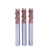 Fraise à spirale personnalisée à 4 cannelures pour CNC, outils de fraisage en carbure, fraises de découpe