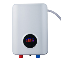 Chauffe-eau instantané sans réservoir DuscheWarmwasserbereiter en plastique haute puissance 5500W, économie d'énergie, étanche IPx4, usage domestique