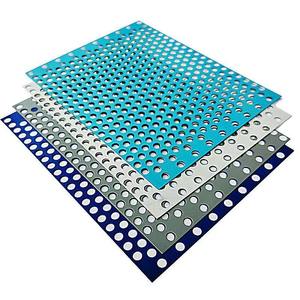 Tôle perforée en acier inoxydable galvanisé à surface plane, forme de trou personnalisée, prix d'usine, pour la construction et la décoration - Product Image 5