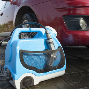 Machine à laver de voiture <span class=keywords><strong>Portable</strong></span> avec allume-cigare prise d'alimentation fleurs d'eau brosse à pulvérisation ensemble de <span class=keywords><strong>tête</strong></span> <span class=keywords><strong>lave</strong></span>-auto électrique - Product Image 4