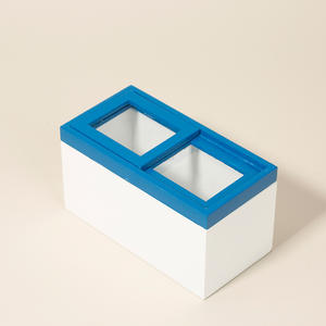 Escala 1:12 DIY juguete de madera casa de muñecas congelador en miniatura refrigerador accesorios de tiro con Mini modelo de muebles para jugar - Product Image 6