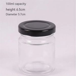 Vente en gros de pots en verre vides de 1 oz (30 ml) pour le stockage des aliments, pots en verre pour le stockage du miel, de la gelée, de la <span class=keywords><strong>confiture</strong></span> avec couvercles en métal - Product Image 6