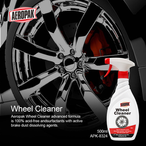 AEROPAK Nettoyant puissant pour roues et pneus, mousse avec brillance de cire longue durée pour le detailing automobile - Product Image 1