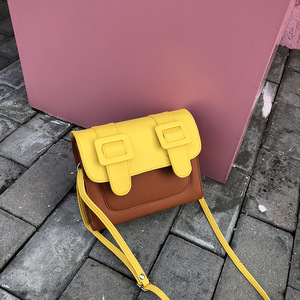 Bolsos Cruzados Bonitos, Bolso de Hombro Cuadrado de Cuero Colorido para Mujer con Asas Largas - Product Image 2