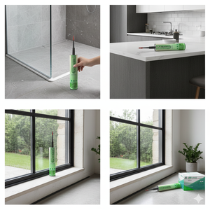 Scellant en silicone 100% résistant aux <span class=keywords><strong>UV</strong></span> et à l'ozone SEN MAI SM-995, longue durée de vie, 10 ans, utilisation en extérieur pour l'alliage d'aluminium et le verre - Product Image 4