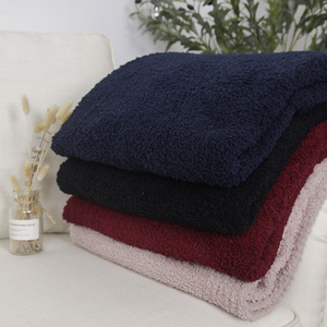 En stock, fil en microfibre super doux, épais <span class=keywords><strong>plaid</strong></span> tricoté pour la literie d'hiver, avion, canapé, hôtel, voyage - Product Image 2