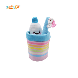 Famipet - Juego de Juguetes de Peluche para Perros, Diseño de la Serie Bathe, Divertidos, Suaves, con Sonido - Product Image 4