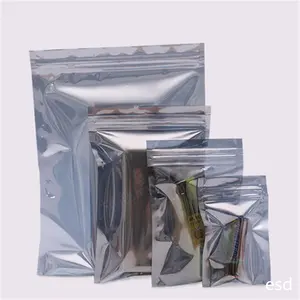 Bolsa de embalaje antiestática, plástico, aluminio, laminación, ESD, humedad