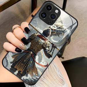 เคสโทรศัพท์กระจกสะท้อนแสงเงาสูงสีดำตำนานกำหนดโลโก้ภาพเองได้ทำจากแก้ว PC สำหรับ iPhone 15 14 13 12 <span class=keywords><strong>11</strong></span> PRO MAX - Product Image 6