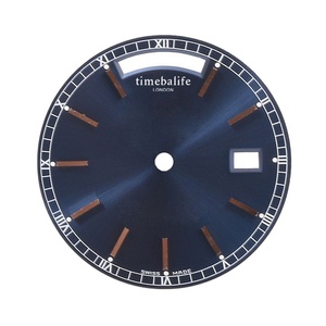 Mặt Đồng Hồ Nam Thời Trang Mặt Đồng Hồ Có Điểm Chuẩn Màu Vàng Xanh Dương Có Ngày Chỉ Số 3D Thật Thiết Kế Theo Yêu Cầu 2017 - Product Image 1