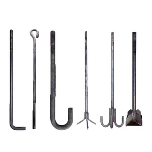 J <strong>Bolt</strong> for Streetlighting With Nut and Washer M16 J-Type <strong>Anchor</strong> <strong>Bolt</strong> <strong>ASTM</strong> <strong>A36</strong> - Product Image 5
