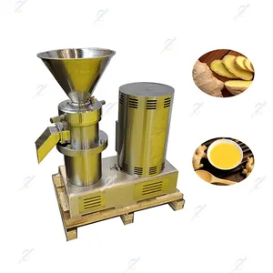 Moulin colloïdal 500Kg industriel électrique humide fruits fraise banane pomme purée pâte broyeur moulin colloïdal