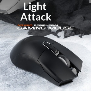 ดาร์โมชาร์ค <span class=keywords><strong>N3</strong></span> TTC ไตรโหมดเมาส์สำหรับเล่นเกมไร้สาย PAW3395 26000 DPI 1000Hz 500mAh 100 ชมแบตเตอรี่สำหรับพีซีอีสปอร์ต - Product Image 3