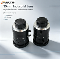 Objectif de vision industrielle à focale fixe et ouverture manuelle haute résolution série KF-P FA C-Mount pour caméra industrielle AOI