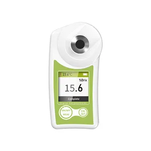 Refratômetro digital portátil para açúcar, medidor de brix, produto de precisão automático para testador de açúcar e frutas
