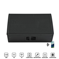 Haut-parleur PA actif professionnel 4800W 15 pouces 2 voies DSP lecteur MP3 BT TWS moniteur extérieur fête événement Concert DJ système de son