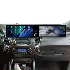 ZWNAV Double écran de navigation multimédia virtuel 12,3 pouces, navigation GPS Android 13 pour Hyundai IX35 2010-2015, mise à niveau - Product Image 5