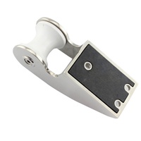 Support d'ancrage en acier inoxydable 316 moulé avec précision, poli miroir, pour roue marine, usiné CNC, accessoires de quincaillerie de yacht, marque XBM