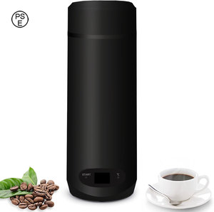 Bouilloire électrique japonaise 350ML <span class=keywords><strong>chauffe</strong></span>-eau à double paroi avec intérieur en acier inoxydable chauffage rapide Portable pour <span class=keywords><strong>voiture</strong></span> cadeau Gadget - Product Image 1