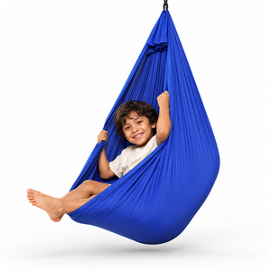 Balançoire sensorielle pour enfants OEM, <span class=keywords><strong>hamac</strong></span> en forme de <span class=keywords><strong>cocon</strong></span>, balançoire suspendue pour enfants ayant des besoins sensoriels - Product Image 1
