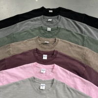 Acid Wahs T Shirt Première qualité Coton Logo personnalisé Impression pour hommes T shirt personnalisé Impression Plaine Tshirt surdimensionné pour hommes