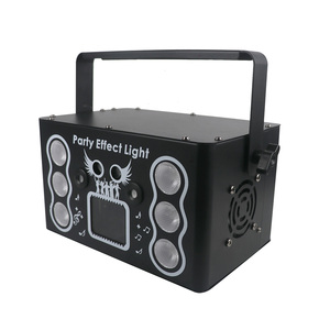 Proyector de haz de luz láser DMX 6 en 1 para clubes nocturnos Iluminación de fiesta de escaneo a todo color para espectáculos de discoteca DJ - Product Image 2