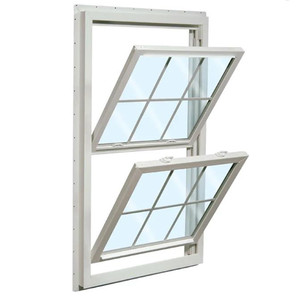Salle de bain coulissante verticale à double fenêtre à guillotine avec écran économe en énergie et insonorisé - Product Image 6