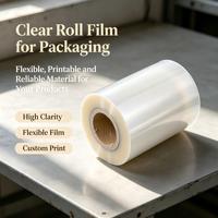 Film plastique imprimé sur mesure, rouleau d'emballage thermoscellable résistant à l'humidité pour l'emballage alimentaire