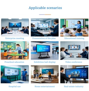 Pizarra Interactiva Inteligente Inalámbrica con Transferencia de Pantalla Personalizable, 4K UHD, Táctil de 20 Puntos, para Aula y Conferencias - Product Image 6