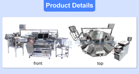Machine à gaufres commerciale pour la fabrication de stroopwafels, de cornets de glace, de rouleaux d'œufs Phoenix automatiques, de cornets de glace et de crêpes