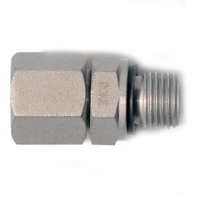 Raccord hydraulique en acier au carbone ROKE 6-42 mm, joint conique droit pour eau, huile, gaz - Product Image 2