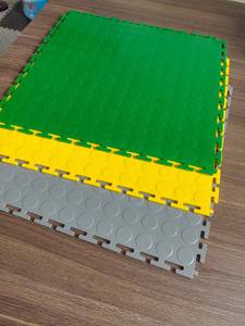 PVC Interlocking Floor System for Industrial Clean Rooms Static Dissipative Contamination Control for Sensitive <b>Environments</b> - Product Image 3