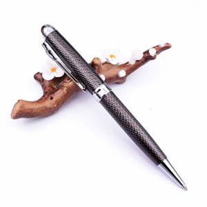 Bolígrafo de Metal de Alta Calidad, Diseño de Lujo en Latón Personalizable, Color Negro Pistola y Oro Rosa, para Negocios, con Logotipo OEM/ODM - Product Image 2